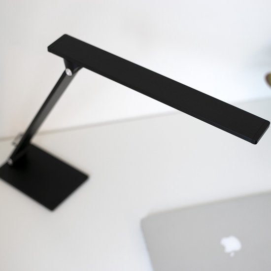 Steinhauer Tischleuchte Serenade - LED - Dimmbar - 38 x 12 x 70 cm (LxBxH) - Schwarz