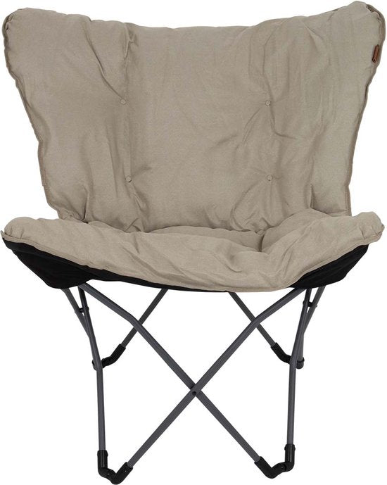 Bo-Camp - Urban Outdoor - Schmetterlingsstuhl - Redbrigde - L - Oxford Polyester - Beige