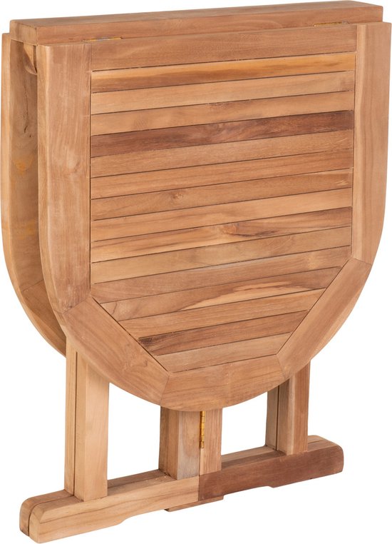 Haus Nordic Balkontisch Huelva Teak faltbar