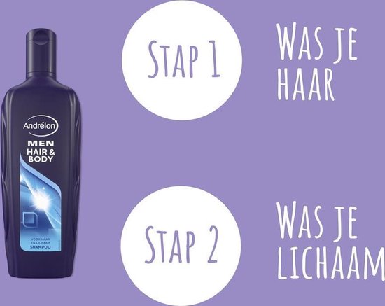 Andrélon Men Hair & Body Shampoo – 300 ml
