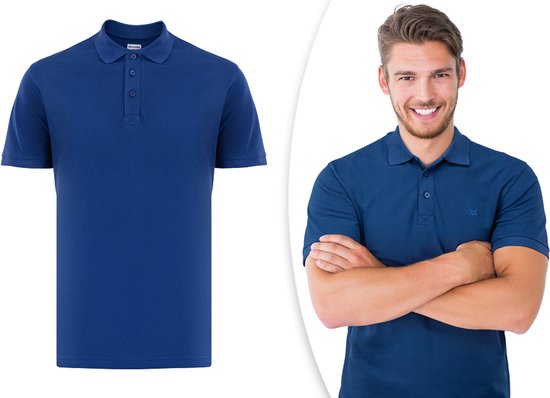 Milanoro - L - Poloshirt - Herren - Hellgrau