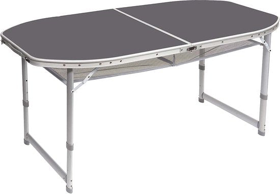 Bo-Camp - Tisch - Oval - Koffermodell - 150x80 cm
