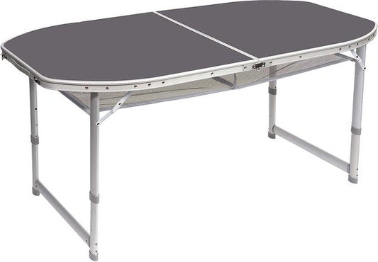 Bo-Camp - Tisch - Oval - Koffermodell - 150x80 cm