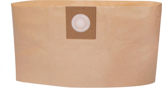 VONROC Staubsaugerbeutel für VC504AC, VC506AC & VC509AC Nass- und Trockensauger/Allzweckreiniger - 5 Stück