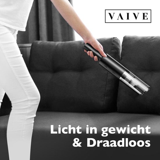 VAIVE Krümelsauger kabellos - Inkl. Zubehör - Modern - Handstaubsauger