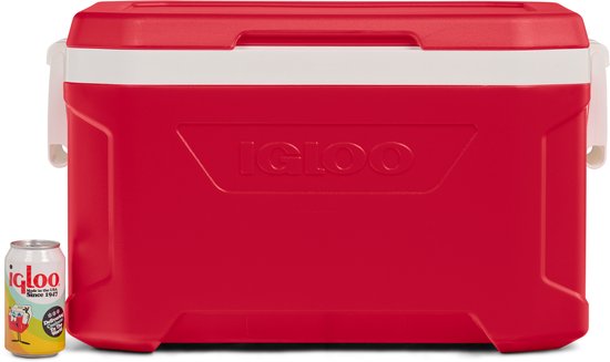 Igloo – Profile II 50 – passive Kühlbox – 47 Liter – rot