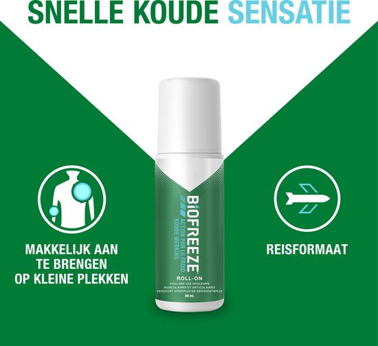 Biofreeze Gel Kälte-Wirkungs-Roller 89 ml