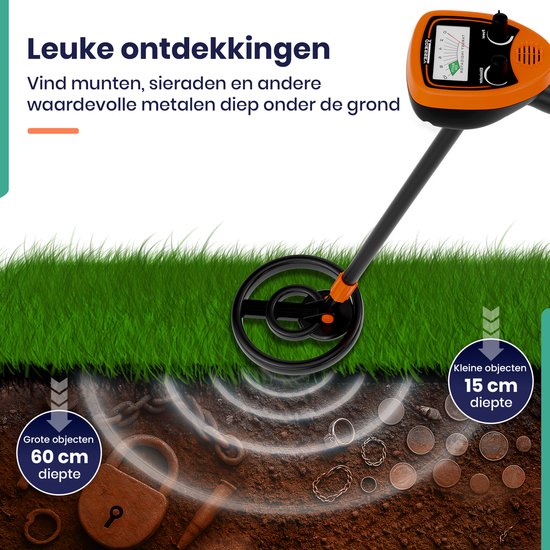 ODESSEY Metalldetektor für Kinder - Starter Set - Drahtlos - Kinder - Junior Huntsman