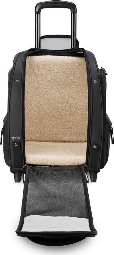 DELSEY PARIS Trolley Reisetasche Raspail 2R Pet Carrier Schwarz 48cm