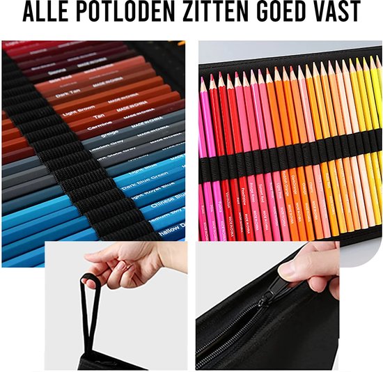 120 Stück Profi-Malstifte für Erwachsene und Kinder Bleistiftset