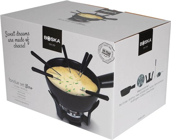 Boska Fondueset Nero - Käsefondueset - 1,3 L - Schwarz