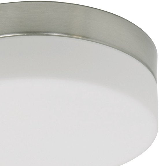 Deckenleuchte Steinhauer Ikaro 1363ST Stahl Ø 24 cm – Modernes Design mit 4-Stufen-Dimmer, geeignet für den Innenbereich sowie die Badezimmerzonen 2 und 3