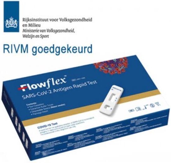 ACON Flowflex Selbsttest Corona, Covid 19 - 5 Stück - DE Handbuch