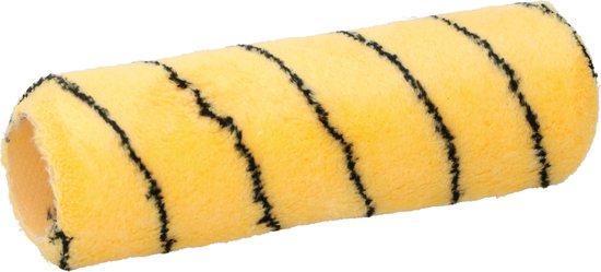 Kinzo 8-teiliges Farbrollenset - 1 Halterung - 4 Rollen - 3 Pinsel