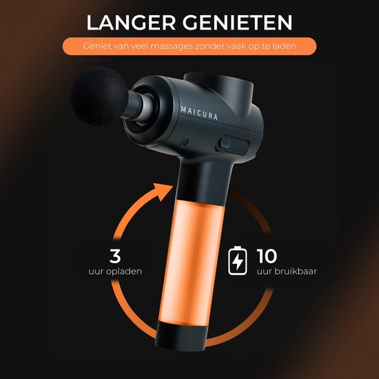 Maicura PRO GEN2 - Massagepistole - Professionell - Massagegerät - Massagepistole - Heiß-/Kaltmassagekopf