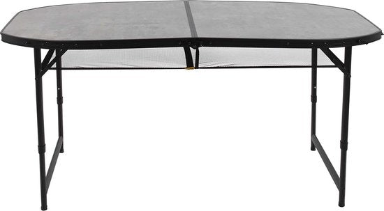 Bo-Camp - Industrie - Tisch - Northgate - Oval - Koffermodell - 150x80 cm