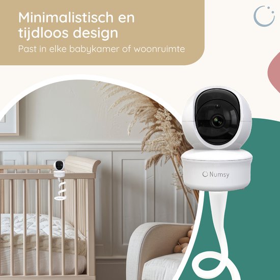 Numsy Baby-Monitor-Halterung - Baby-Monitor-Halterung - Flexible Kamera-Halterung - Baby-Kamera - Baby-Monitor-Ständer
