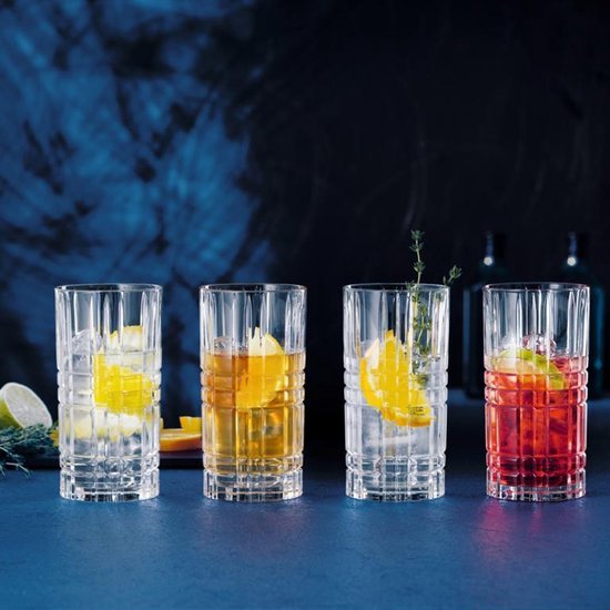 Nachtmann – Square Whisky- und Longdrinkgläser – 12er-Set – Whisky – Longdrink