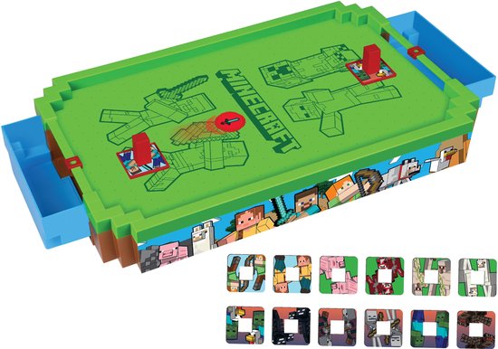 A Ambassador® Minecraft Arcade Air Hockey - Air Hockey - Tischplatte - Brettspiel - Das große Spielzeugbuch 2025