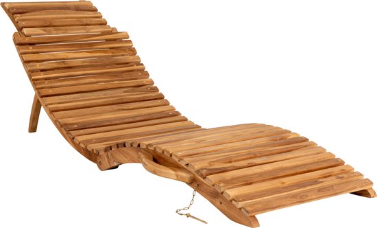 Housenordic Liegestuhl Arrieta - Naturholz