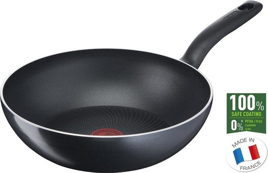 Tefal Start'easy Wokpfanne 28 cm - PFOA-frei - Geeignet für alle Wärmequellen