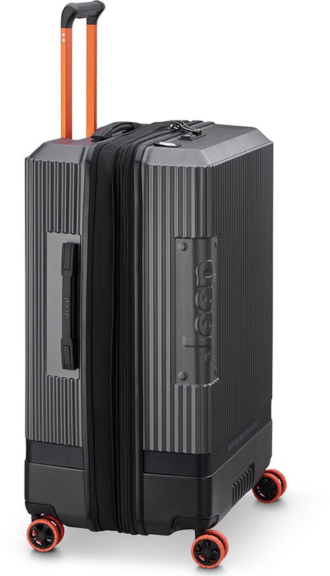 Jeep Koffer Deluxe Large 76 cm Expandable Anthrazit