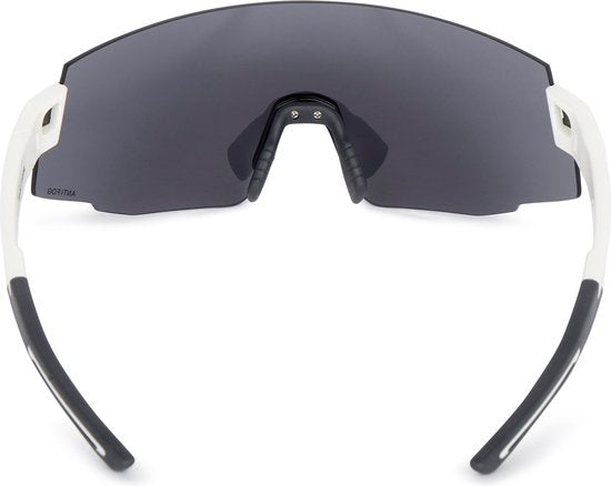 AGU Vigor Unisex-Brille – Weiß – UV400-Gläser – Antibeschlagbeschichtung – 2 Ersatzgläser – Antiallergene Bügel – Inklusive Aufbewahrungsetui