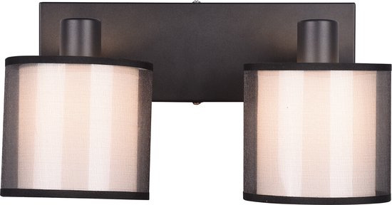 Trio leuchten - LED-Deckenstrahler - Deckenleuchte - E14-Fassung - 2-flammig - Rechteckig - Schwarz - Aluminium