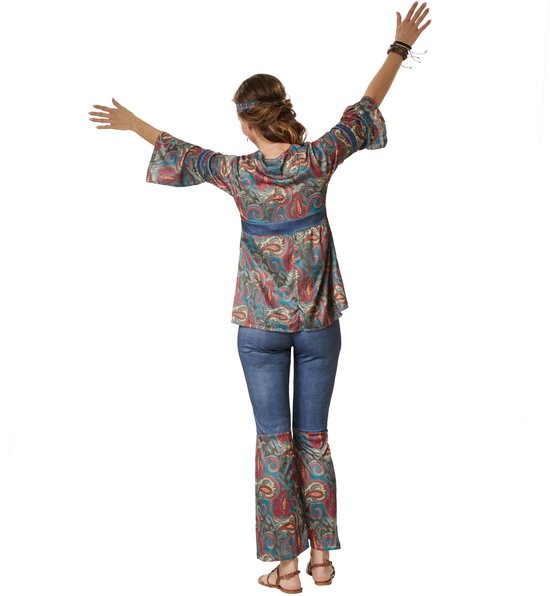 Dressforfun Faschingskostüm Hippie Girl Harmony – Damen – Größe S