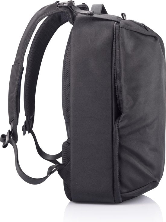XD Design Flex Gym Bag - Anti-Diebstahl-Rucksack - 16 bis 24 Liter - Schwarz