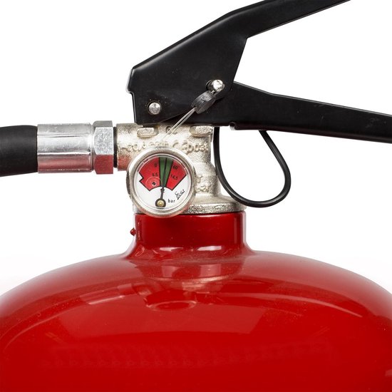 Smartwares 10.015.05 Feuerlöscher - 6 Liter - Schaum - Inklusive Aufhängevorrichtung - Brandklasse AB - BSI zertifiziert