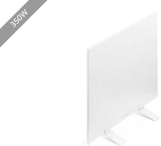 Vlectro - Schlankes Infrarot-Heizpaneel mit einstellbarem Timer - 350 W