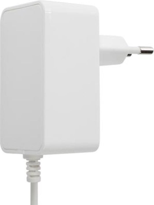 HQ-Power Universalnetzteil, für IT-Geräte, 12 VDC, 2 A, 24 W, 5,5 x 2,1 mm DC-Stecker, weiß