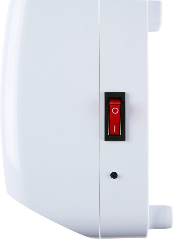 Alpina Keramikheizer mit Wandhalterung - 2000W - einstellbare Heizstufen und Timer - Heizlüfter - für Innenräume - weiß