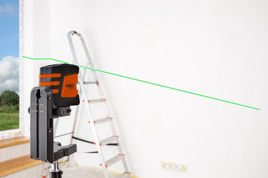 Neo Tools Kreuzlinienlaser 75-107 Laser Farbe grün