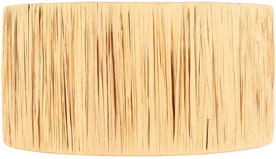 Lampenschirm K1068CS von Steinhauer – Naturfarbenes Seegras, ⌀40 cm, trendiges Design für den Innenbereich, E27-Fassung, perfekt für jede Lampe und jede Einrichtung.