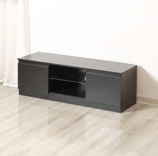 TV-Möbel Sideboard - TV-Schrank - 120 cm breit - schwarz