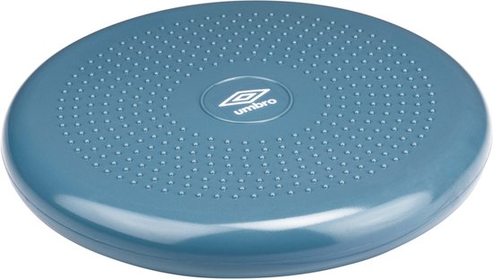 Umbro Balance Kissen - Ã˜ 33 CM - Erwachsene und Kinder - Wackelkissen - Blau