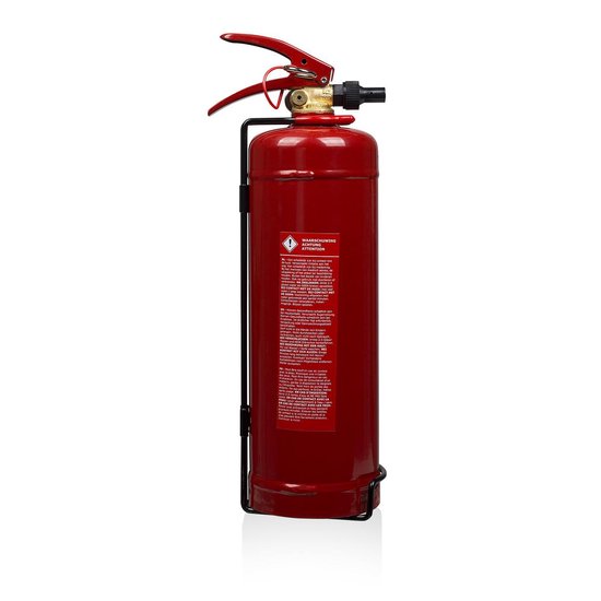 Smartwares 10.014.97 Feuerlöscher - 2 Liter - Schaum - Inklusive Aufhängevorrichtung - Brandklasse AB - BSI zertifiziert