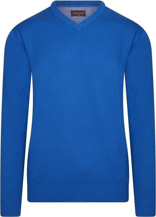 Cappuccino Italia - Herren Pullover Royal - Blau - Größe XXL