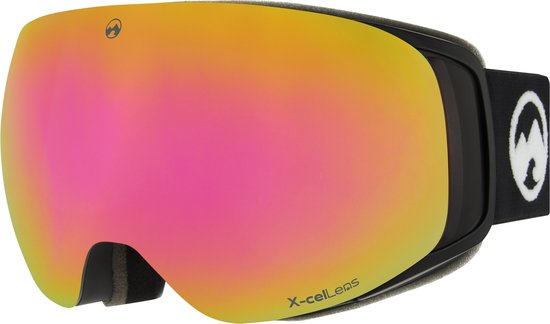 MowMow GRAVITY Skibrille + Zusatzscheibe - Magnetisch - Bio-Frame - R-Strap - UV400 - Unisex