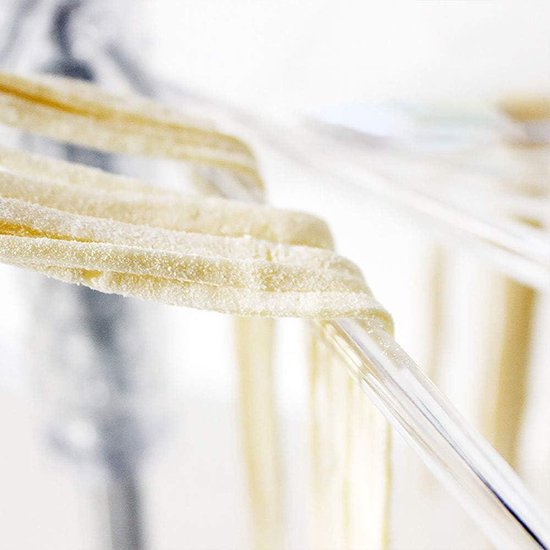 Nudel-Trockengestell - Faltbares Gestell für einfache Lagerung - Mit 16 Armen - Frische Nudeln trocknen - Für Spaghetti