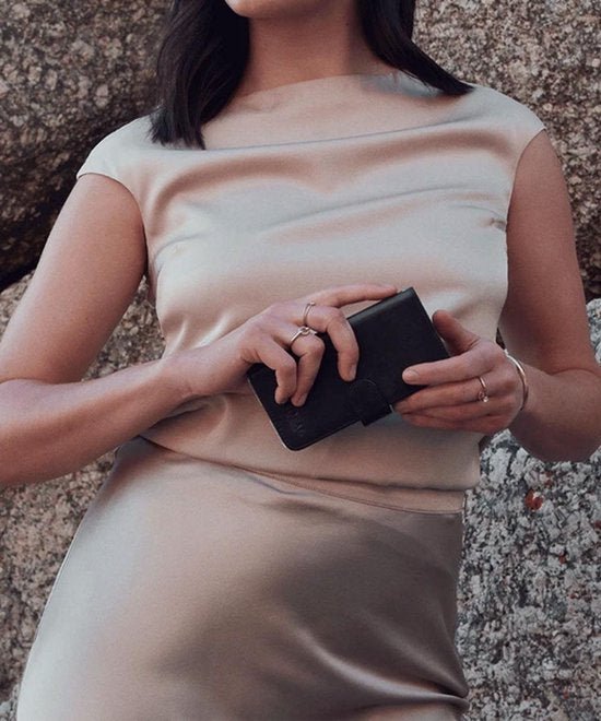 iDeal of Sweden iPhone XS Max Magnet Wallet+ Case Schwarz