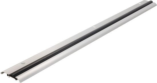 Fixman Tochtstrip - Zugluftstopper - silber - Aluminium - 91 x 8 cm - Türzugstopper