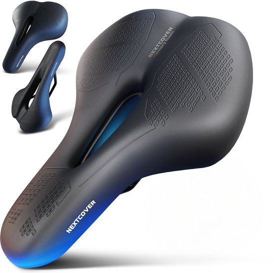 NEXTCOVER® Fahrradsattel Trekking mit Memory Foam 3.0 - Das Original - Ergonomischer Fahrradsattel Damen oder Fahrradsattel Herren mit Memory Foam 3.0 für maximalen Fahrkomfort - Fahrradsattel angenehm weich