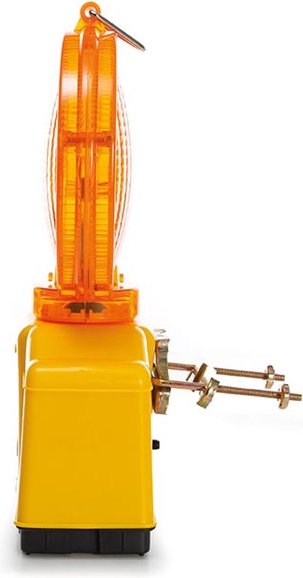 Perel Orange LED-Arbeitsleuchte, für gute Sichtbarkeit auf der Baustelle oder in gefährlichen Bereichen