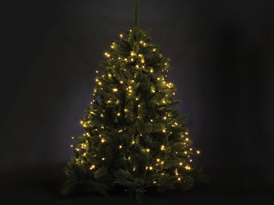 Vellight ATRIA Baummantel, Weihnachtsbaumbeleuchtung für Bäume bis 2,4 m, warmweiß, bezaubernd für drinnen und draußen