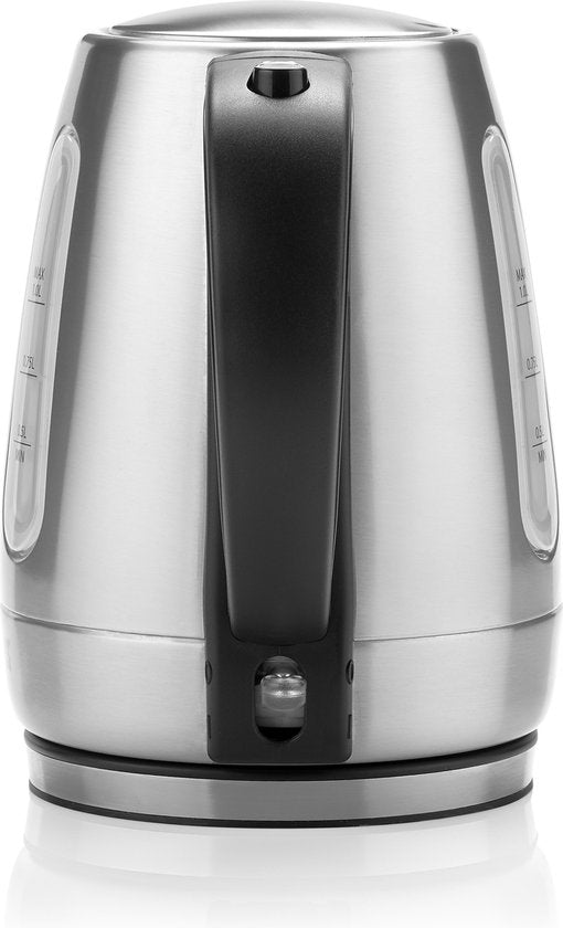 Princess Wasserkocher 236023 - 1 Liter - 360Â° drehbar - 2200W - Edelstahl