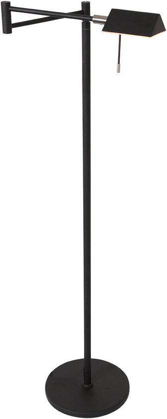 Steinhauer - Stehleuchte - Retina - schwarz - Glas Metall - Designleuchte - LED - 3083ZW