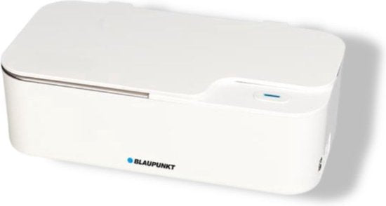 Blaupunkt Ultraschallreiniger, 450 ml, 15 W, 48 kHz, weiß, zur präzisen Reinigung von Schmuck, Brillen, Münzen, Schlüsseln,...